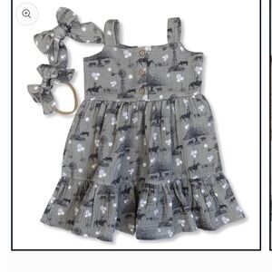 Sweetgrass cotton gauze dress cowkid clothing co